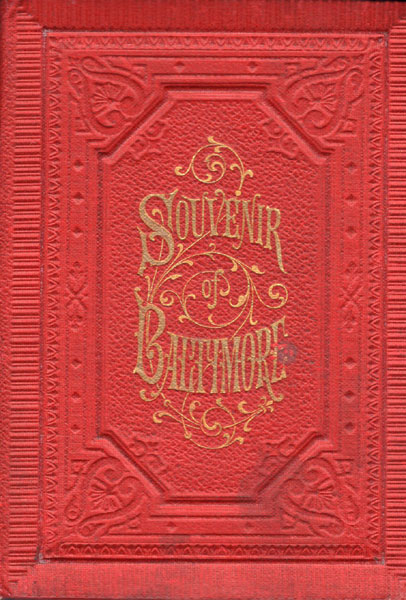 Souvenir Of Baltimore View Book GLASER, LOUIS [PHOTOGRAPHER]