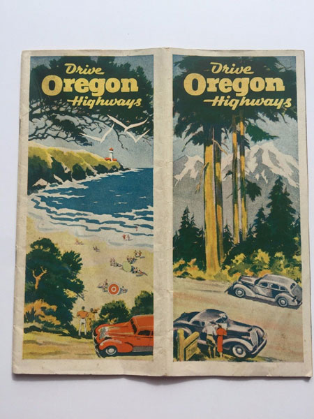 Drive Oregon Highways Travel And Information Department Of The Oregon State Highway Commission, Salem, Oregon