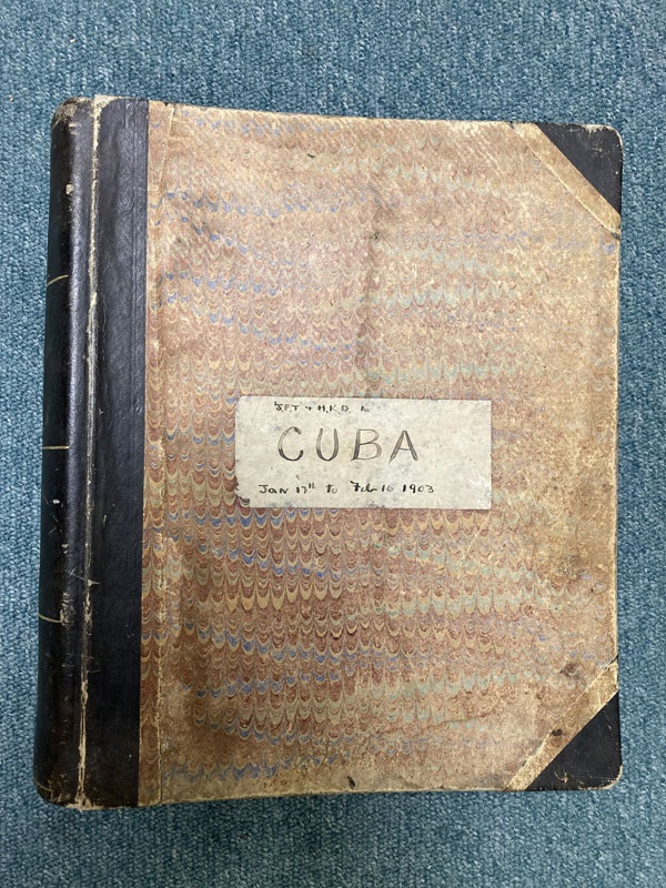 A Collection Of Letters ... J.F.T. & H.K.D. To Cuba Jan. 17th To Feb. 10, 1903 DYER, HENRY "HARRY" KNIGHT & JOEL FRANCIS "FRANK" TALBOT