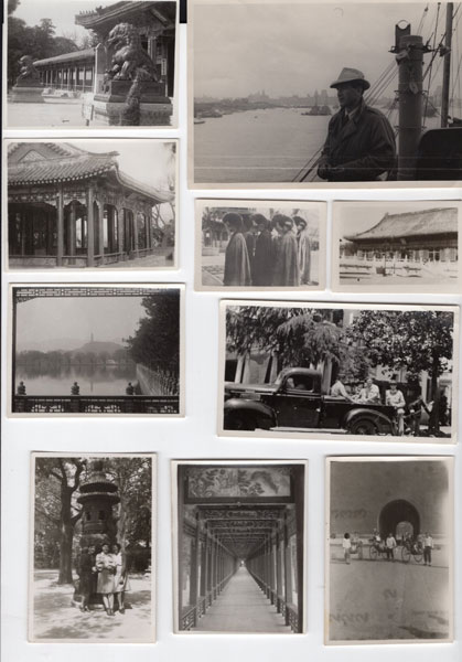 An Archive Of Approximately 75 Photographs Taken By A Member  Of The Women's Army Auxiliary Corps In China During World War Ii WOMEN'S ARMY AUXILIARY CORPS