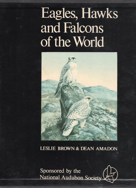 Eagles, Hawks And Falcons Of The World. Two Volumes BROWN, LESLIE & DEAN AMADON