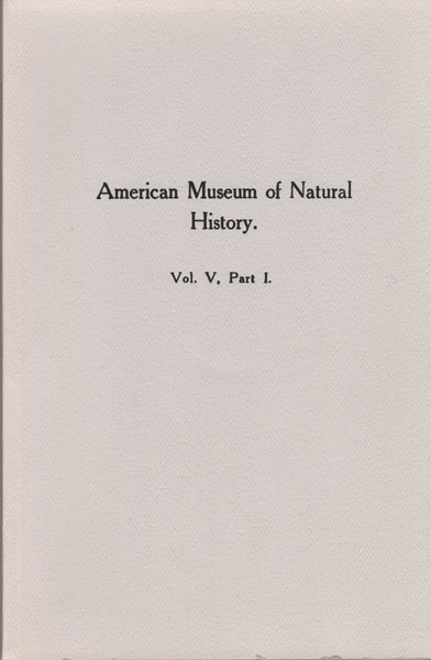 Material Culture Of The Blackfoot Indians CLARK WISSLER