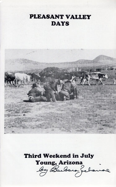 Pleasant Valley Days, Third Weekend In July, Young, Arizona BARBARA ZACHARIAE