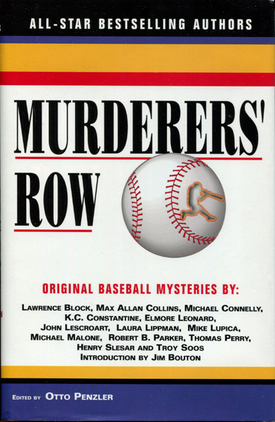 Murderer's Row. Baseball Mysteries PENZLER, OTTO [EDITED BY]
