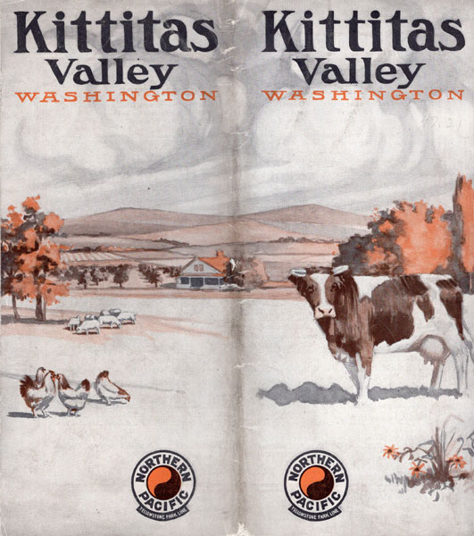 Kittitas Valley, Washington Northern Pacific Railroad