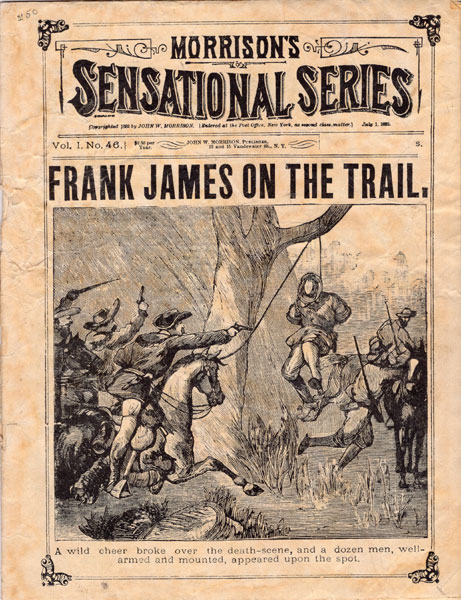 Frank James On The Trail. (Cover Title) JOHN W. MORRISON