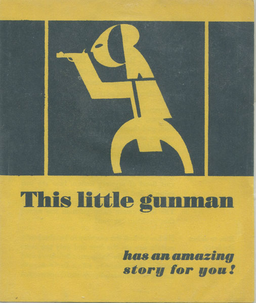 This Little Gunman Has An Amazing Story For You DOUBLEDAY CRIME CLUB