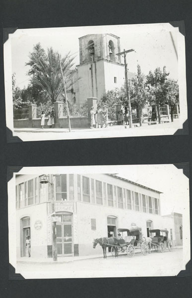 Photograph Album Containing Over 370 Images Of An American Expatriate Community Living In Coahuila, Mexico And Working In Local Industry During The Great Depression, 1936-1937 FAMILY UNKNOWN