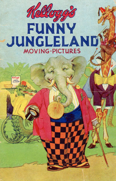 Kellogg's Funny Jungleland Moving-Pictures. (Cover Title) KELLOGG'S FOODS
