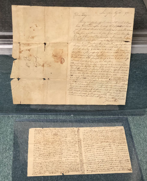 Two Detailed 18th Century Hand-Written Letters From James Reid, Who Is Homesteading In Kentucky, To His Wife, Betsy, Who Presently Resides In New York REID, JAMES [LETTER WRITER]