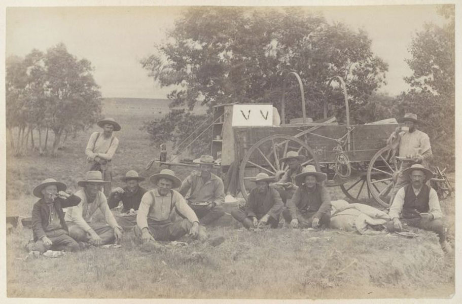 The New Mexico Ranch That Introduced Angus Cattle To The State. The V. V. Cattle Ranch, Lincoln County, New Mexico, Once Managed By Sheriff Pat Garrett CREE, JAMES & BRANDON KIRBY