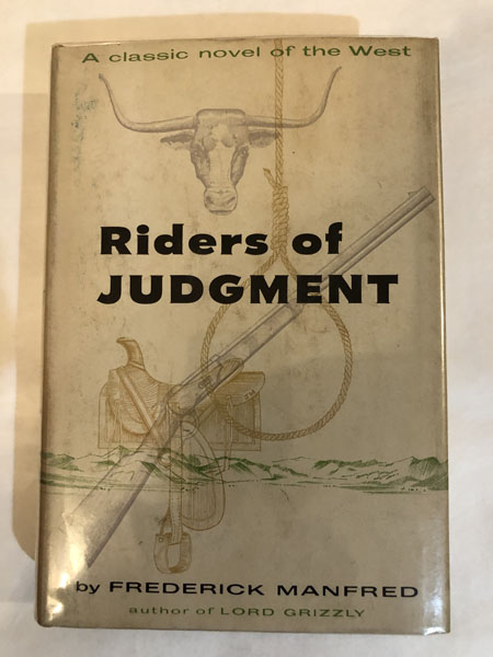 Riders Of Judgement FREDERICK F MANFRED