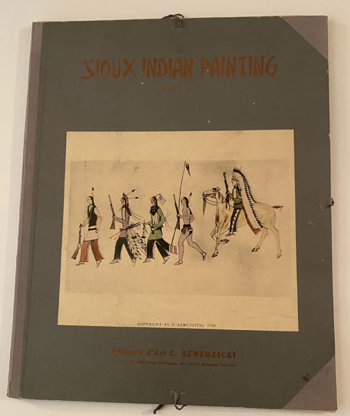 Sioux Indian Painting C SZWEDZICKI