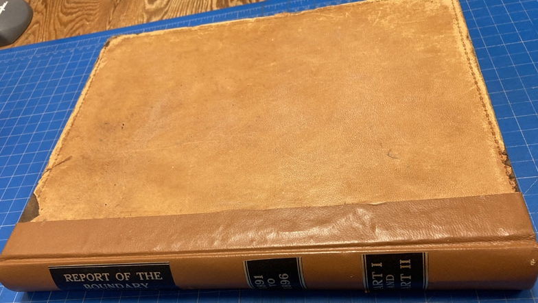 Report Of The Boundary Commission Upon The Survey And Re-Marking Of The Boundary Between The United States And Mexico West Of The Rio Grande, 1891 To 1896. Parts I And Ii. Part I. Report Of The International Commission. Part Ii. Report Of The United States Section. Two Volumes UNITED STATES AND MEXICO BOUNDARY COMMISSION