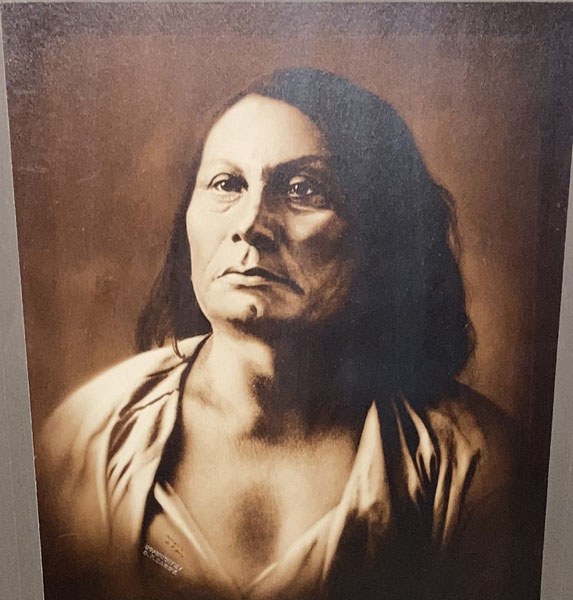 Original Photograph Of Lakota Sioux Chief Gall BARRY, DAVID F. [PHOTOGRAPHER]