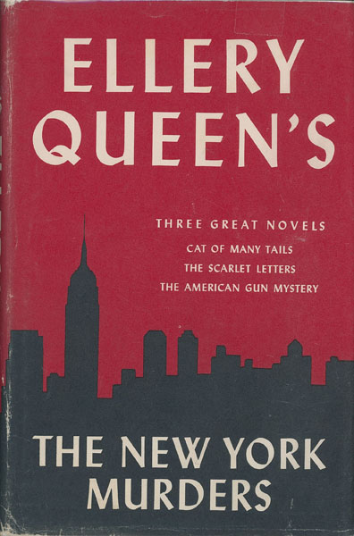 The New York Murders. An Ellery Queen Omnibus ELLERY QUEEN