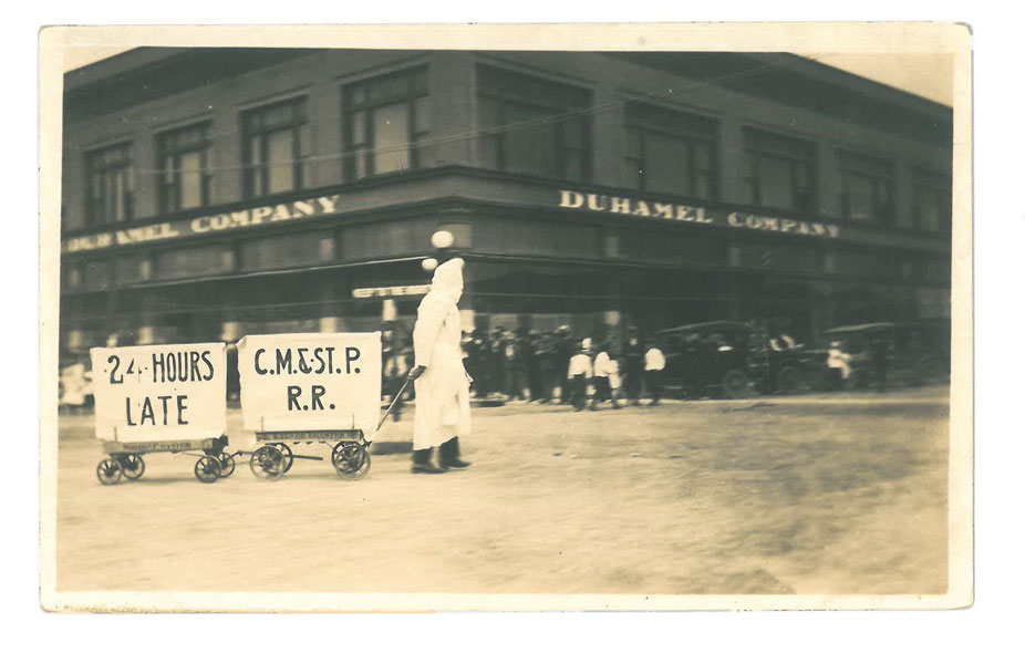 Photograph Of Ku Klux Klan Rally Parade In Rapid City, South Dakota In 1927. ANONYMOUS