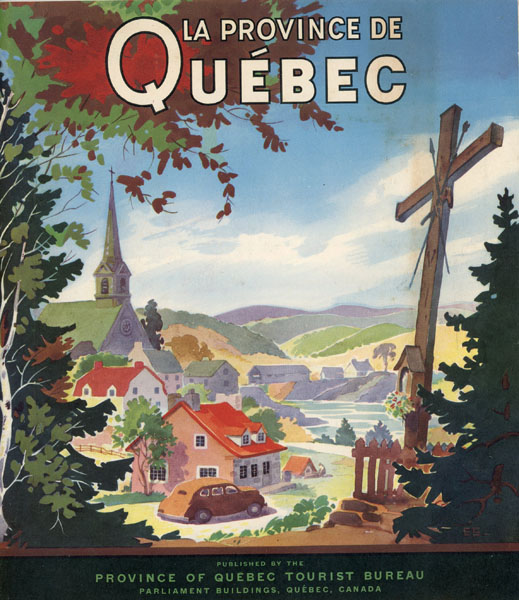 La Province De Quebec Province Of Quebec Tourist Bureau, Quebec, Canada