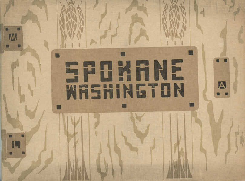 Spokane Washington / (Title Page) Spokane. The City Beautiful. A Souvenir Of Spokane,Washington, And The Inland Emprie 