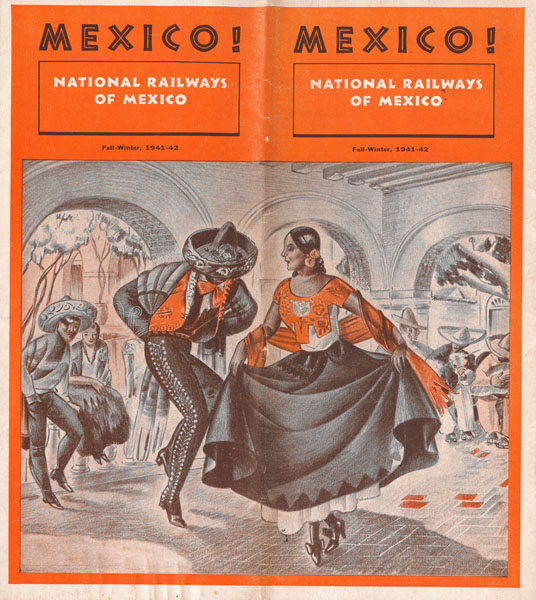 Mexico! National Railways Of Mexico. Fall-Winter, 1941-42: It's Fun To Shop In Mexico National Railways Of Mexico