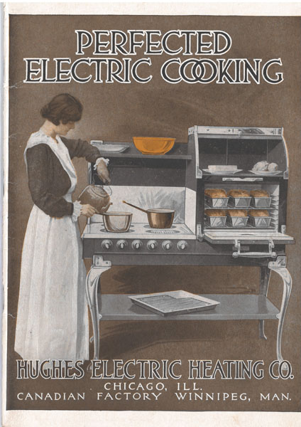 Perfected Electric Cooking Hughes Electric Heating Co., Chicago, Illinois