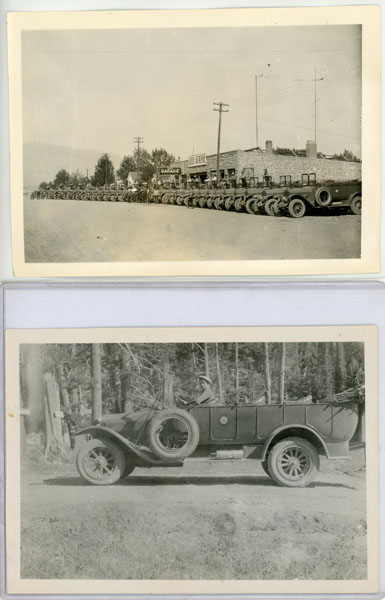 Three Photographs Of The Yellowstone Park Transportation Company YELLOWSTONE PARK TRANSPORTATION COMPANY