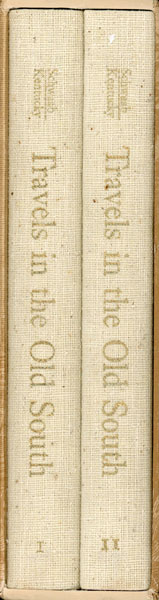 Travels In The Old South, Selected From Periodicals Of The Times. Two Volumes SCHWAAB, EUGENE L. [EDITED BY WITH THE COLLABORATION OF JACQUELINE BULL]