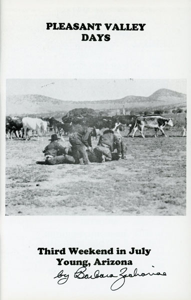 Pleasant Valley Days, Third Weekend In July, Young, Arizona BARBARA ZACHARIAE