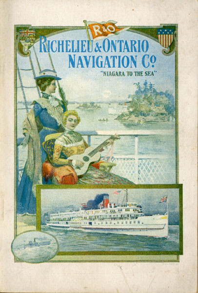 Official Guide, 1901. From Niagara To The Sea, The Finest Inland Water Trip In The World RICHELIEU & ONTARIO NAVIGATION CO