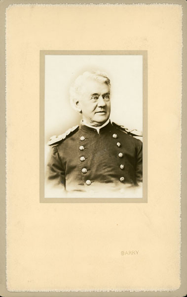 A Photograph Of General Frederick W. Benteen, Blamed By Many For The Death Of Custer At Little Big Horn. Taken By Noted Photographer Of The American West, D. F. Barry BARRY, D. F. [PHOTOGRAPHER]