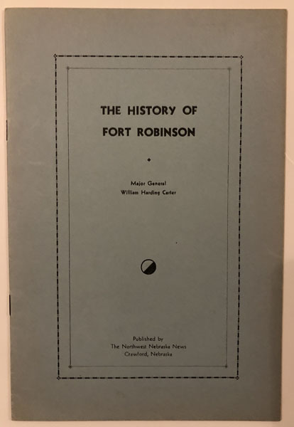 The History Of Fort Robinson MAJOR GENERAL WILLIAM HARDING CARTER