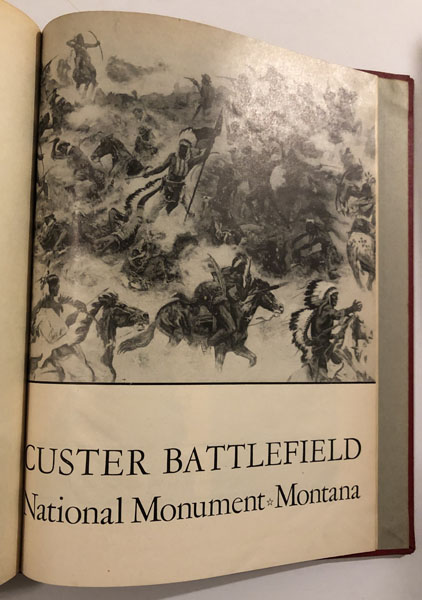 Custer Battlefield National Monument Montana CAPT E.S. AND DAVID DE L. CONDON LUCE