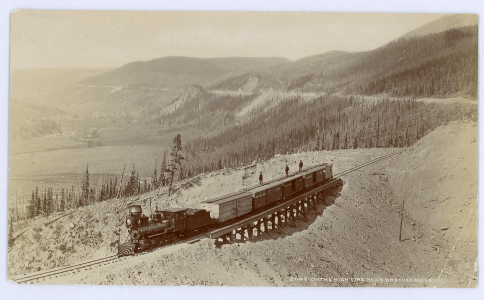 Photograph - On The High Line Near Breckenridge JACKSON, WILLIAM HENRY [PHOTOGRAPHER]