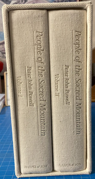 People Of The Sacred Mountain. A History Of The Northern Cheyenne Chiefs And Warrior Societies 1830-1879. With An Epilogue 1969- 1974. Two Volumes FATHER PETER JOHN POWELL