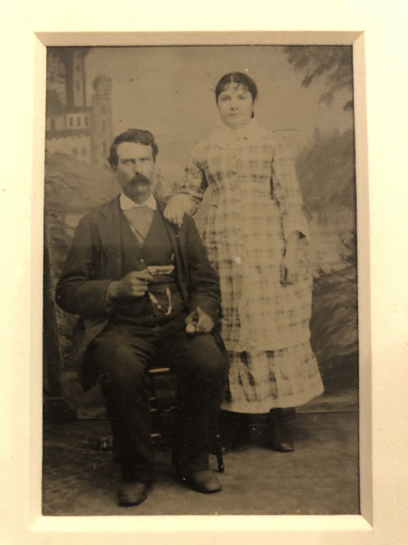 Tintype Of Lincoln County Sheriff William Brady. 