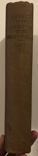 Condition Of The Indian Tribes. Report Of The Joint Special Committee, Appointed Under Joint Resolution Of March 3, 1865. With An Appendix. J. R. (CHAIRMAN) DOOLITTLE