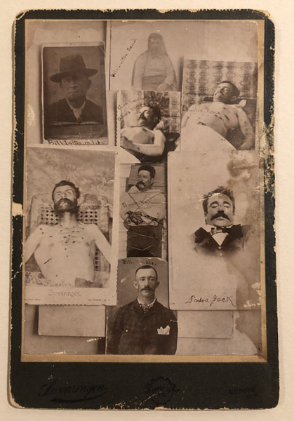 Original Photographic Montage Of Bill Doolin And Several Members Of His Gang SWEARINGEN-PHOTOGRAPHER
