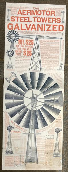 The Aermotor And Steel Towers Galvanized Broadside THE AERMOTOR COMPANY