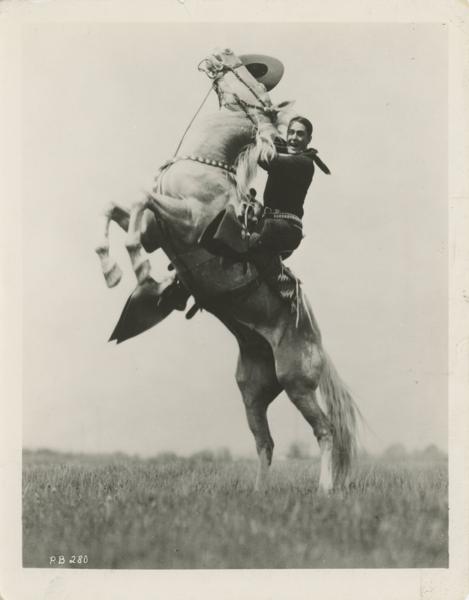 Two Original 8" X 10" Publicity Photographs Of Ken Maynard By Photographer Ray Jones JONES, RAY [PHOTOGRAPHER]