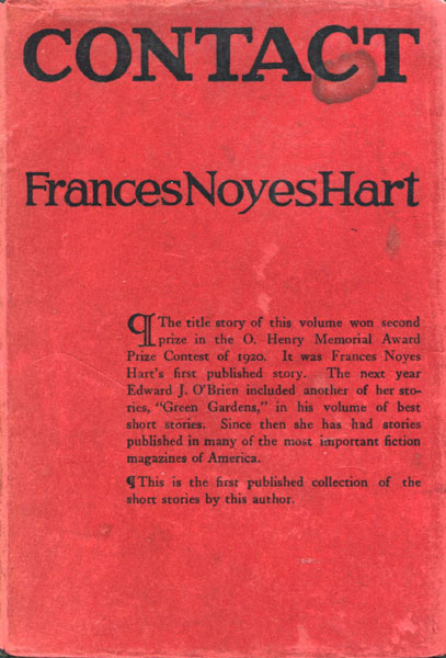 Contact And Other Stories. FRANCES NOYES HART