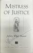 Mistress Of Justice. JEFFERY WILDS DEAVER - Image 2