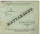The Mattakeset. Katama, M. …