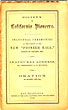 Society Of California Pioneers. Inaugural Ceremonies At The Opening Of The New "Pioneer 
Hall," Eighth January, 1863. Inaugural Address, By 
President O.P. Sutton. Oration By Eugene Lies, Esq SOCIETY OF CALIFORNIA PIONEERS