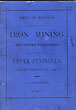 Annual Review Of The Iron Mining And Other Industries Of The Upper Peninsula For The Year Ending Dec. 31, 1881 A. P. SWINEFORD