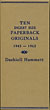 Dashiell Hammett Collection Of The Ten  Digest Size Paperback Originals DASHIELL HAMMETT