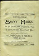 Catalogue Of Short Horns, To Be Sold By W.H. Bayliss, Highland, Kan. And B.O. Cowan, New Point, Mo. At The Bohanan Barn, Lincoln, Neb. Thursday, May 19, 1892. Col. F.M. Wood, Auctioneer. WOOD, COL F.M., AUCTIONEER