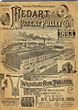 Medart Patent Pulley Co.  Established 1879. The Largest Pulley Works In The World. Manufacturers Of Wrought Rim Pulleys, Shafting, Friction Clutches, Hangers, Couplings, Pillow Blocks, Etc. 