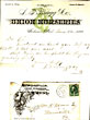 Holograph Letter On Union Nurseries Stationery Dated June 12, 1880. LEONARD G. BRAGG