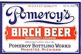 Pomeroy's Birch Beer Label