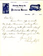 Manuscript Letter On Chesney Sheep Co. Pictorial Letterhead Chesney Sheep Co., Evanston, Wyoming